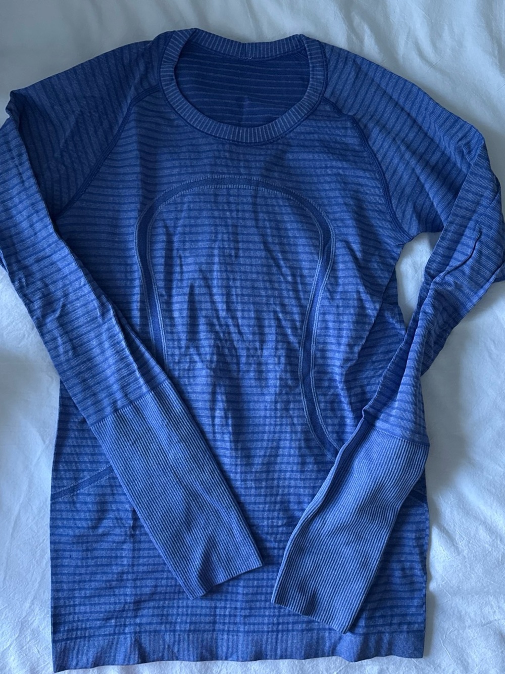 Blue/Purple Stripe Lululemon Long-Sleeve